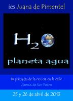 Cartel 'Planeta agua'