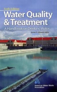 Portada. Water quality & treatment: a handbook on drinking water