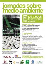 Cartel Jornadas de Medio Ambiente